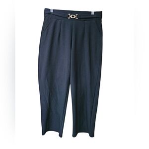 Womens Lemite Black Dress Pants With Gold Accesory Size‎ 1X